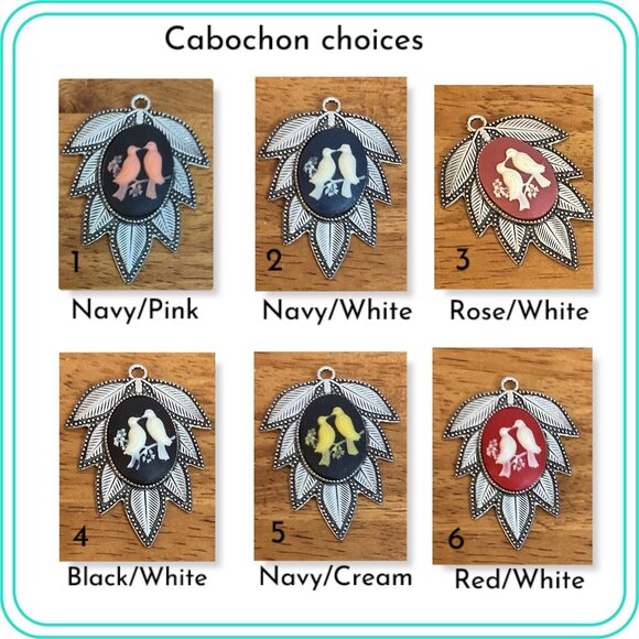 Cabochon Necklace - made to order - Picture 1 of 2